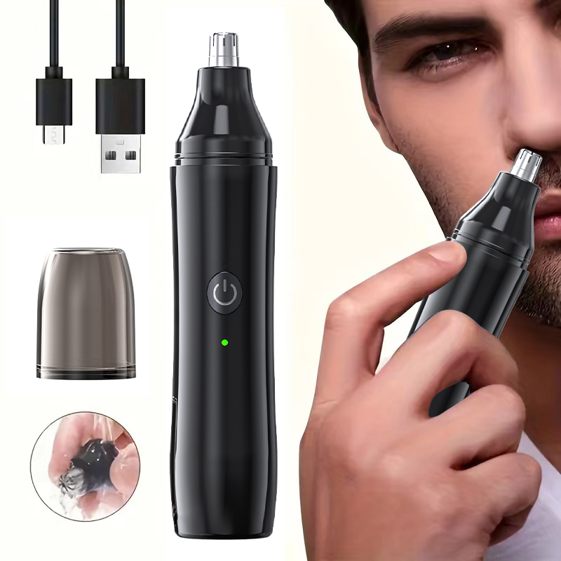 Men'S Grooming Nose Hair Trimmer - Oplaadbare neushaartrimmer en gezichtshaarverwijderaar voor mannen