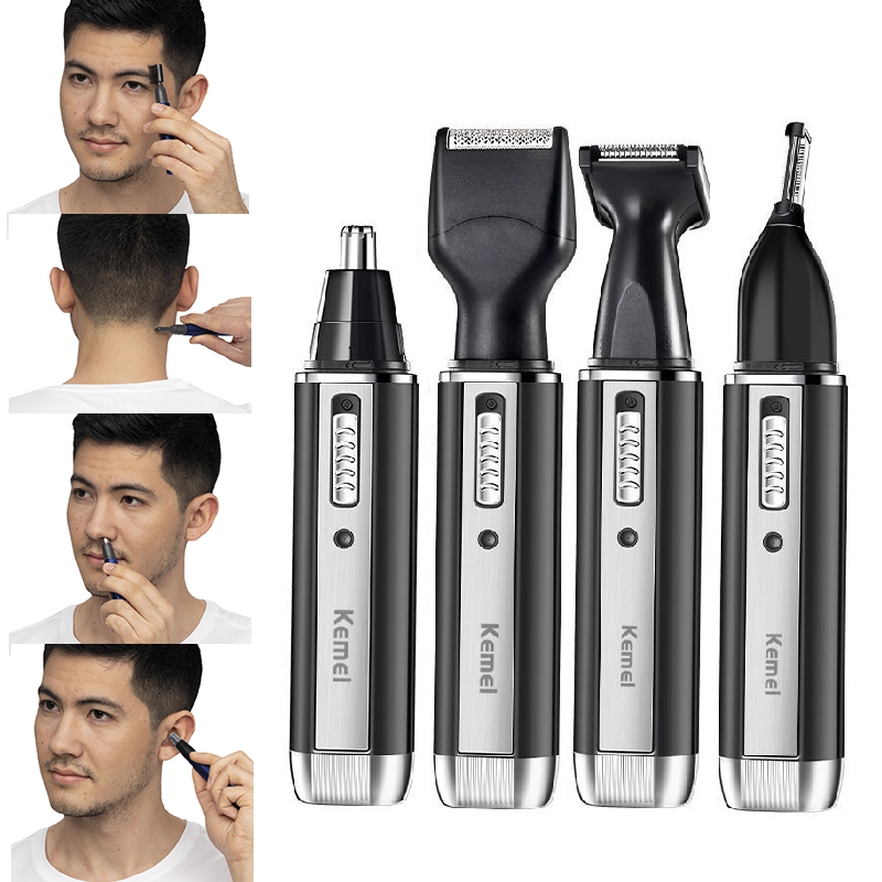 Men'S Grooming Nose Hair Trimmer - Kemei Oplaadbare Elektrische Alles In Een