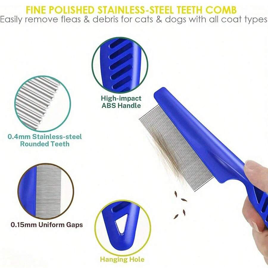 4 Stuks/6 Stuks Huisdierkam Vl - Comb Fine Tooth recensie en prijs