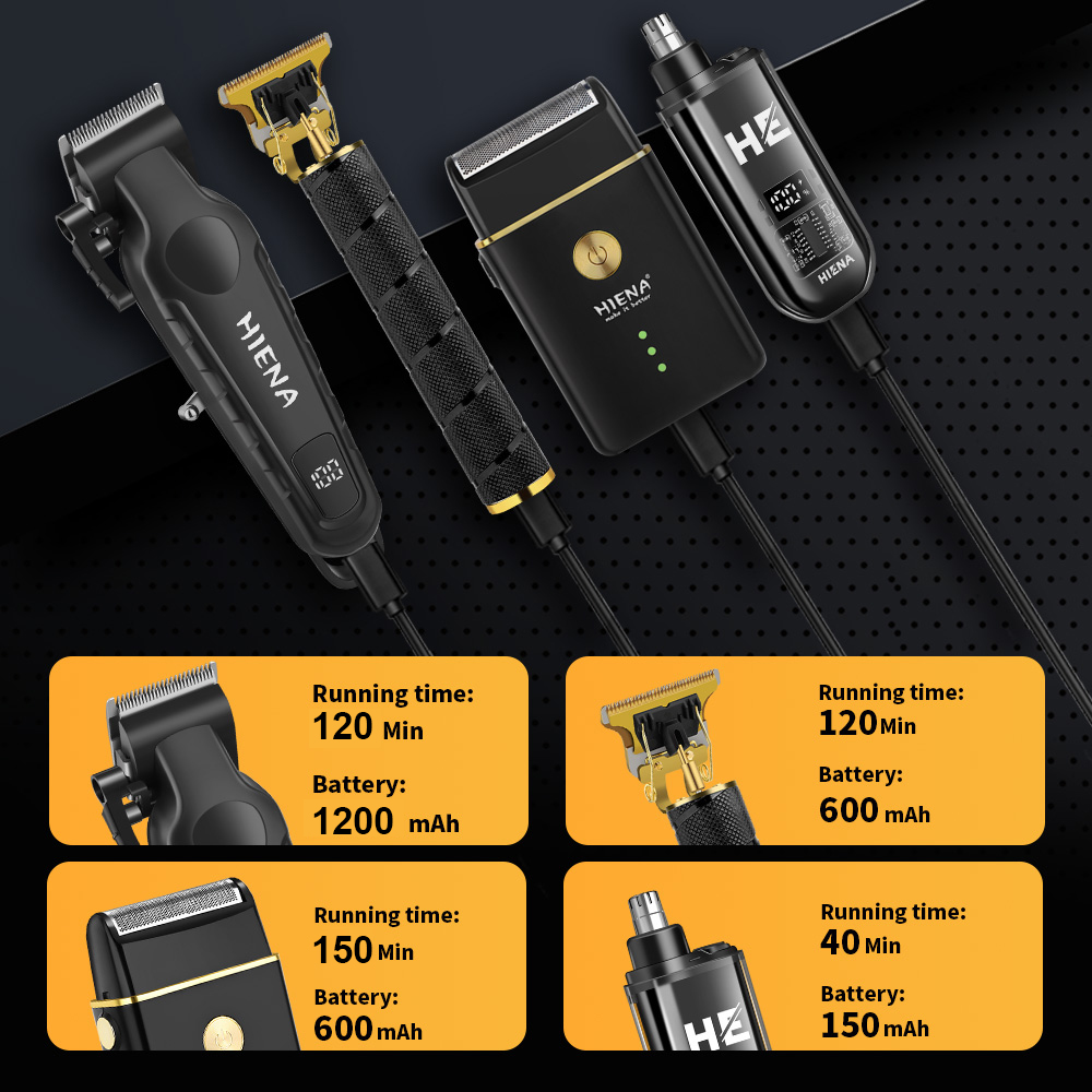 HIENA 4-in-1 Haarklipperset Dr - Men'S Grooming Nose Hair Trimmer recensie en prijs