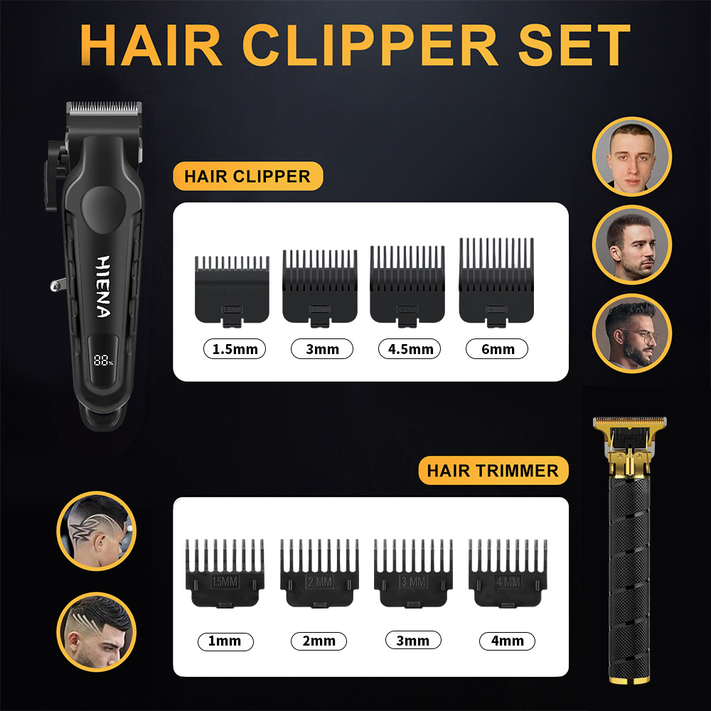 HIENA 4-in-1 Haarklipperset Dr - Men'S Grooming Nose Hair Trimmer recensie en prijs