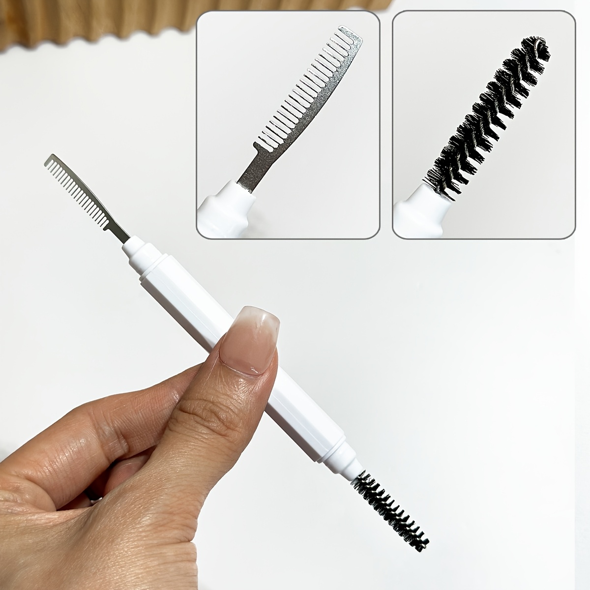 Professioneel oogmake-up geree - Comb Fine Tooth recensie en prijs