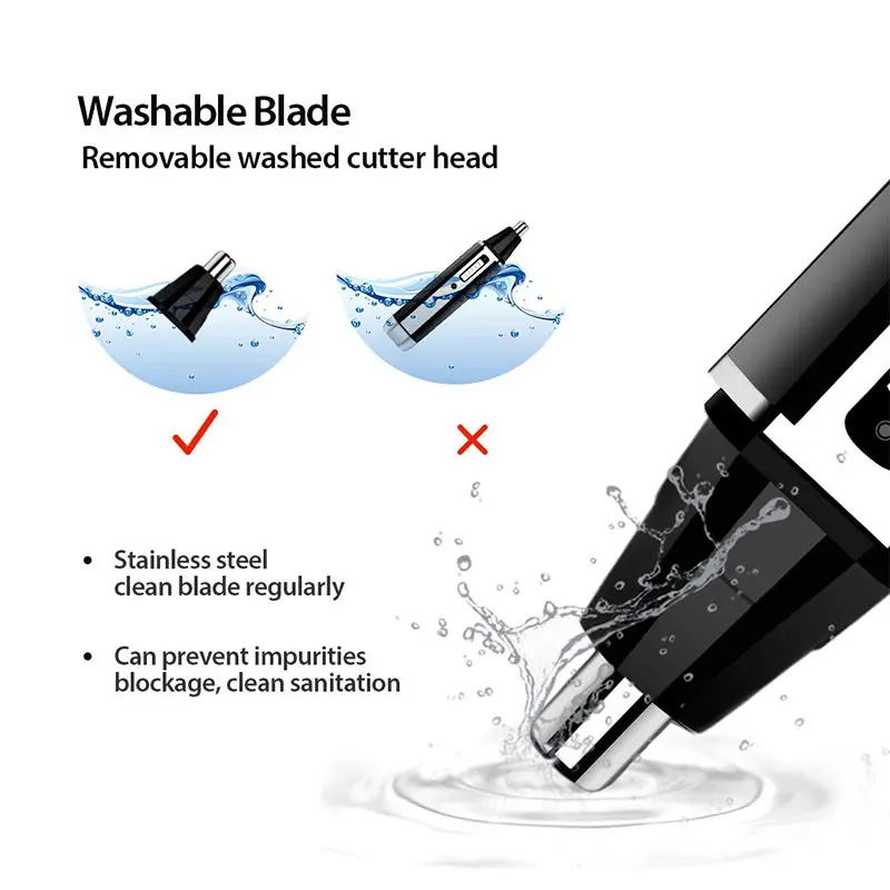 Kemei oplaadbare elektrische a - Men'S Grooming Nose Hair Trimmer recensie en prijs