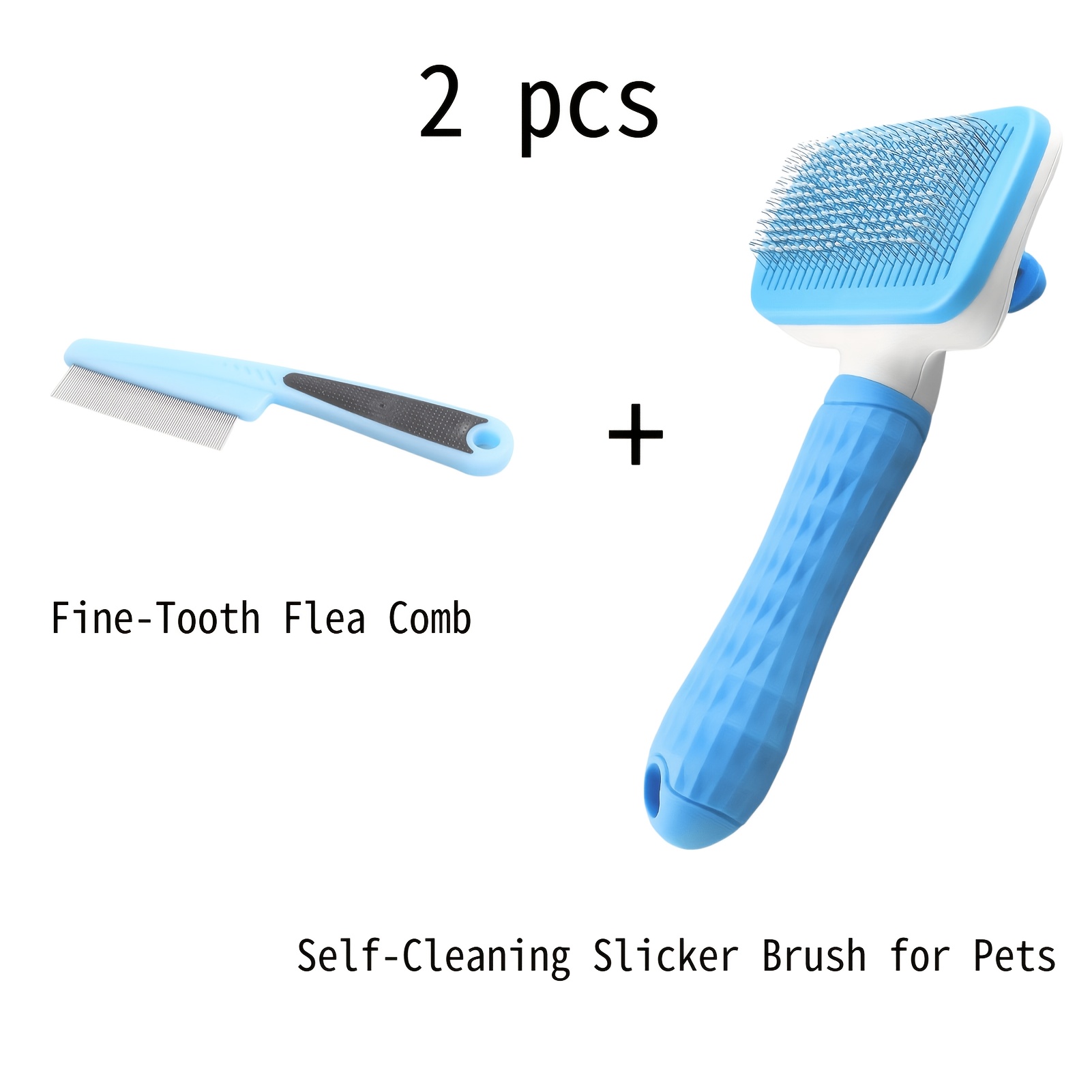 2-delige set voor het verzorge - Comb Fine Tooth recensie en prijs