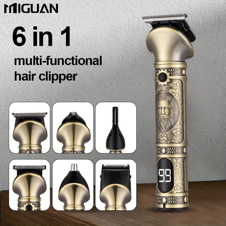 Haarklippers en 6-in-1 baardtr - Men'S Grooming Nose Hair Trimmer recensie en prijs