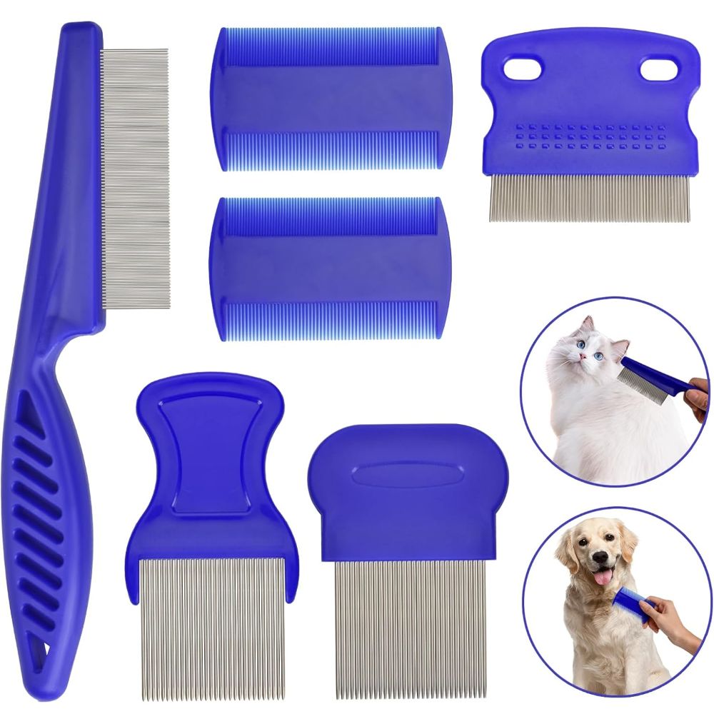6 stks/set ABS Vlooienkam Set  - Comb Fine Tooth recensie en prijs